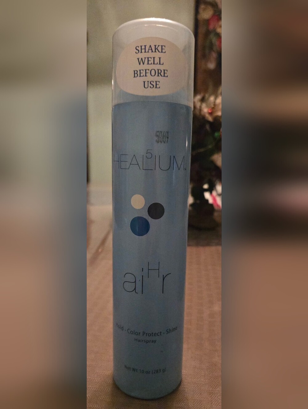 HEALiUM aiHr Light Blue Hairspray – Color Protect Shine